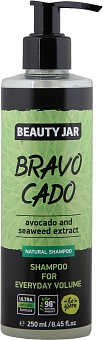 BEAUTY JAR BRAVOCADO Шампунь для ежедневного объема волос, 250ml