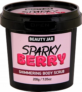 Скраб для тела BEAUTY JAR Sparky Berry Shimmering, 200 г