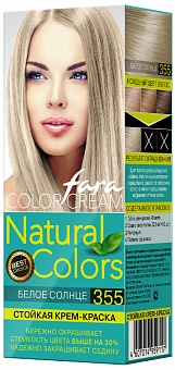 FARA Natural Colors Natural Colors matu krāsa 355 , Baltā saule , 160ml
