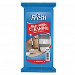 ULTRA FRESH Влажные салфетки для уборки ванной, 20 шт.
