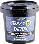 Beauty Jar Algināta maska “CRAZY DETOX” sejas ādas attīrīšanai, 20g