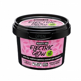 Маска для лица BEAUTY JAR для сияния кожи ELECTRIC GLOW, 120мл