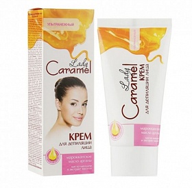 LADY CARAMEL экстра нежный депиляционный крем для лица 50 мл