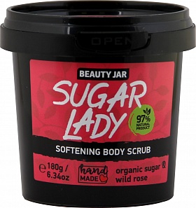 BEAUTY JAR SUGAR LADY смягчающий скраб для тела, 200g