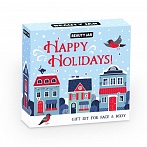 BEAUTY JAR Подарочный набор "Happy Holidays" из 7 отличных продуктов для тела и лица, 1 шт.