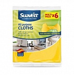 Универсальные ткани салфетки SUAVETT, 6шт