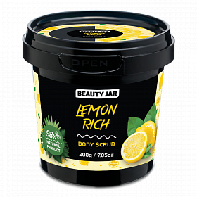 BEAUTY JAR Lemon Rich cкраб для тела, 200 г